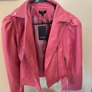 Pink Moto Jacket
